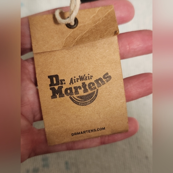 Dr. Martens Womens 1460 Serena Collar Milo faux fur boots New in Box Size 6 - Picture 13 of 16